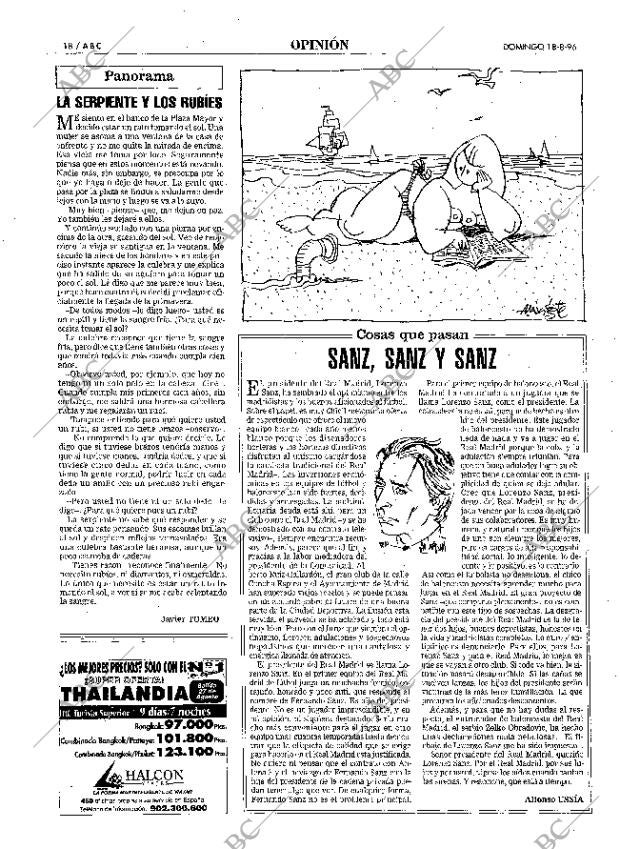 ABC MADRID 18-08-1996 página 18