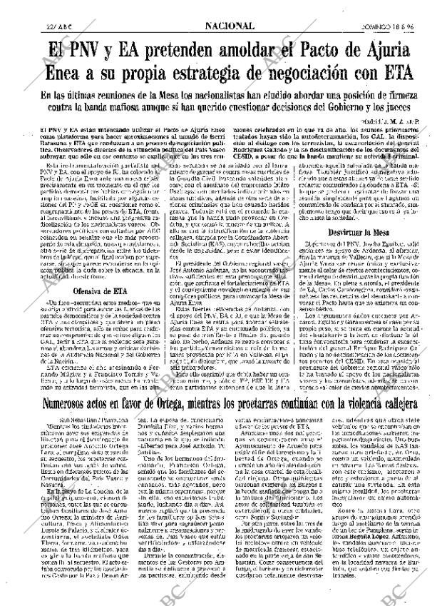 ABC MADRID 18-08-1996 página 22