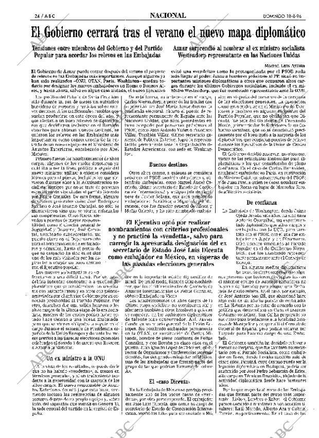 ABC MADRID 18-08-1996 página 24