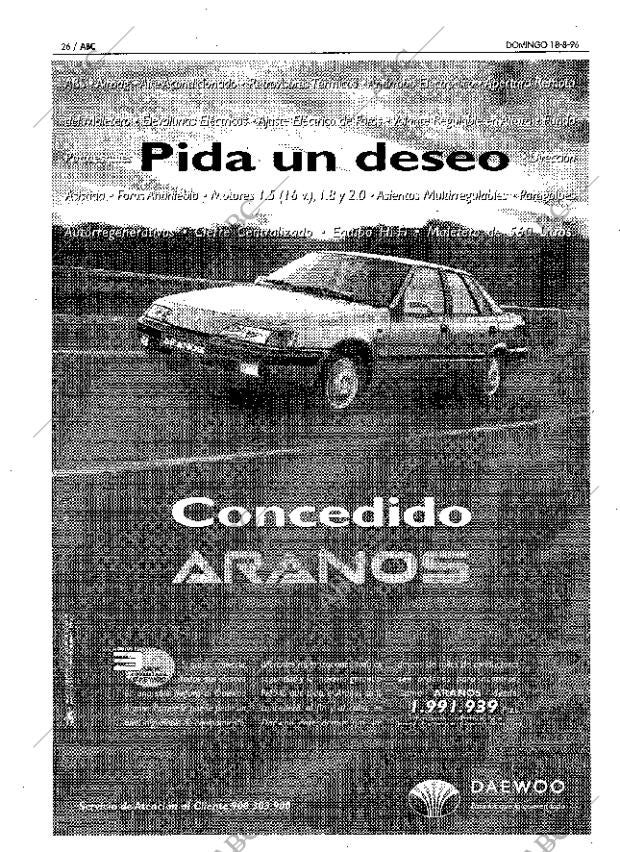 ABC MADRID 18-08-1996 página 26