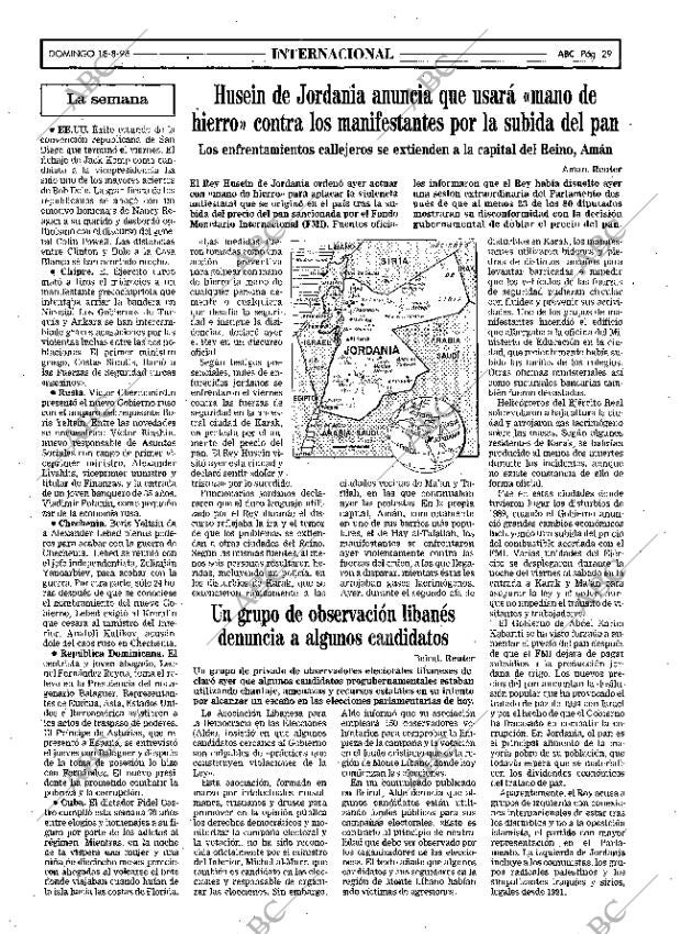 ABC MADRID 18-08-1996 página 29