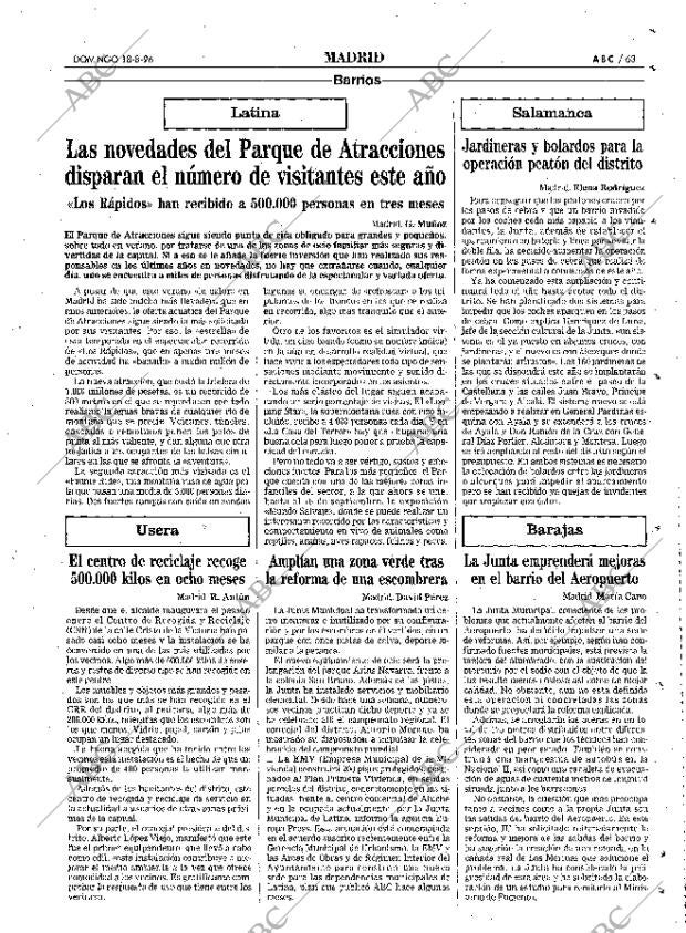 ABC MADRID 18-08-1996 página 63