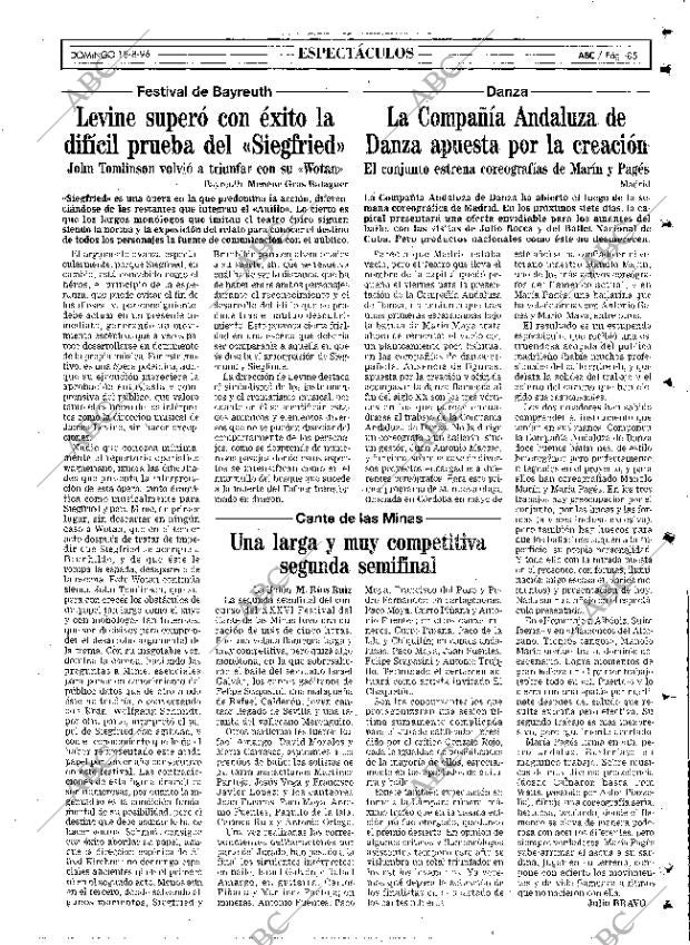 ABC MADRID 18-08-1996 página 85