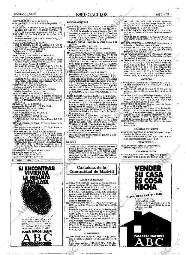 ABC MADRID 18-08-1996 página 91