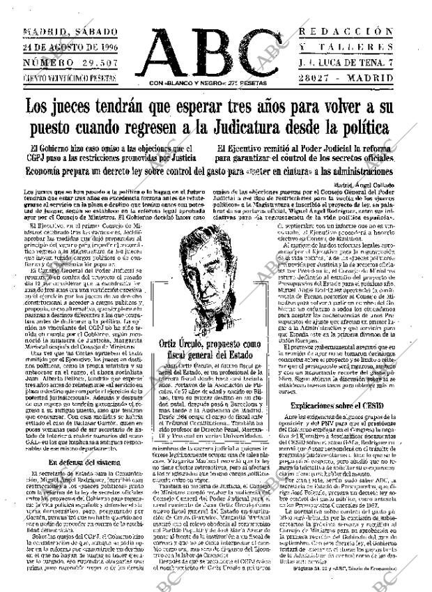 ABC MADRID 24-08-1996 página 15