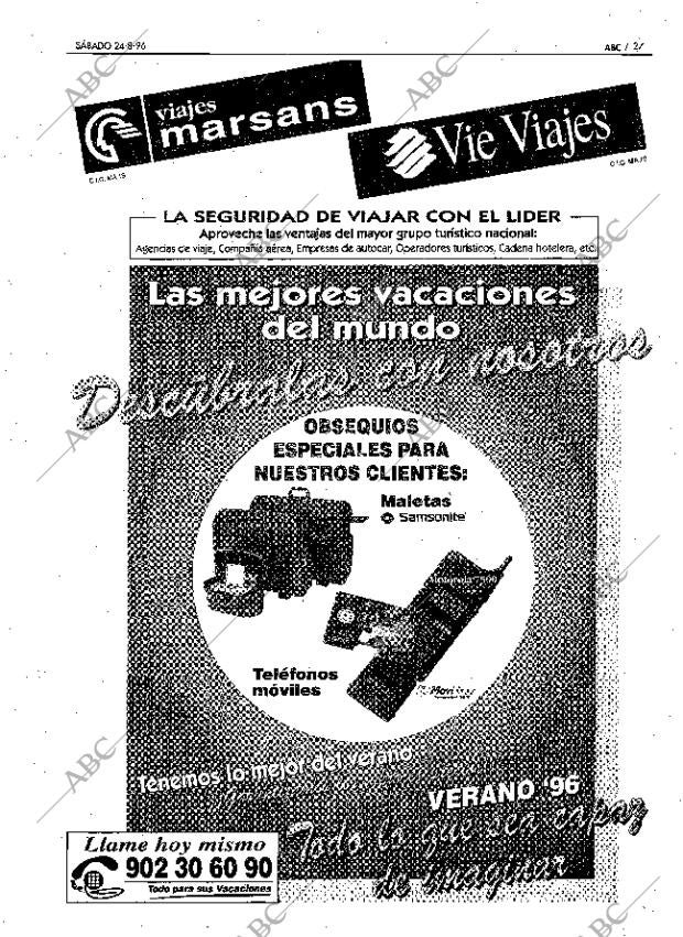 ABC MADRID 24-08-1996 página 27