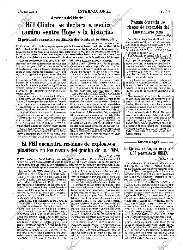 ABC MADRID 24-08-1996 página 31