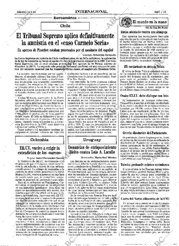 ABC MADRID 24-08-1996 página 33