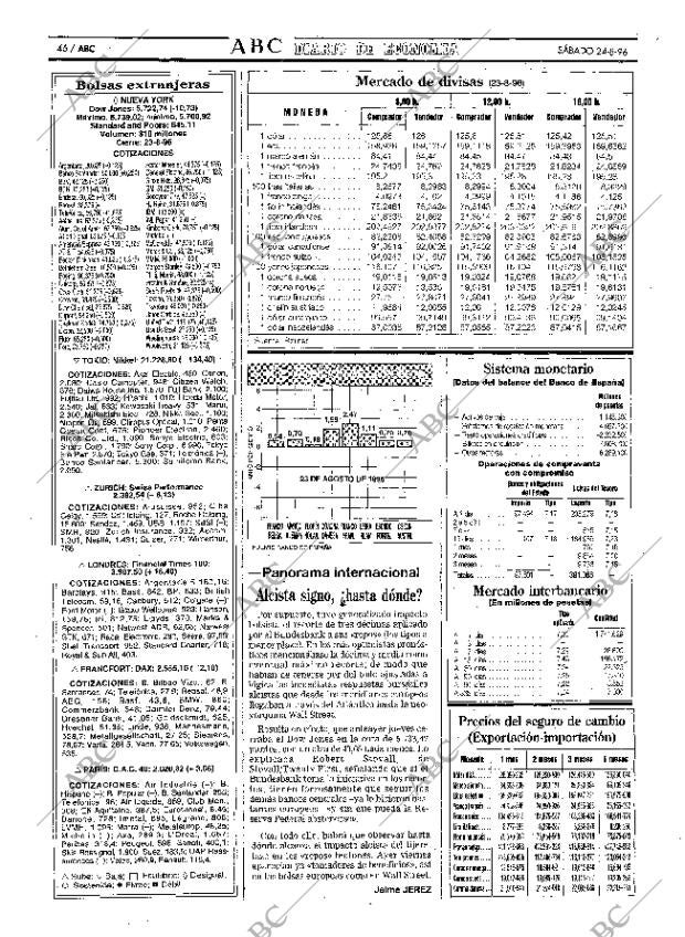 ABC MADRID 24-08-1996 página 46