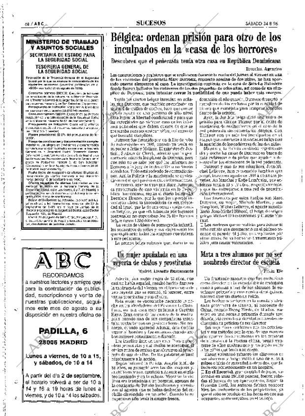 ABC MADRID 24-08-1996 página 68