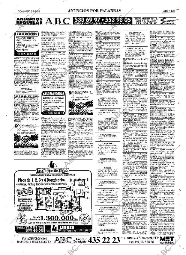 ABC MADRID 25-08-1996 página 101