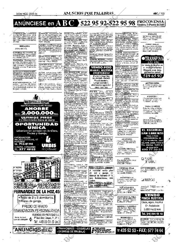 ABC MADRID 25-08-1996 página 103