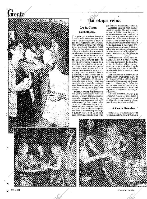 ABC MADRID 25-08-1996 página 112