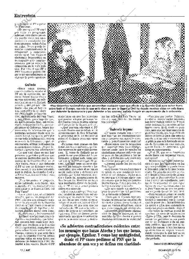 ABC MADRID 25-08-1996 página 12