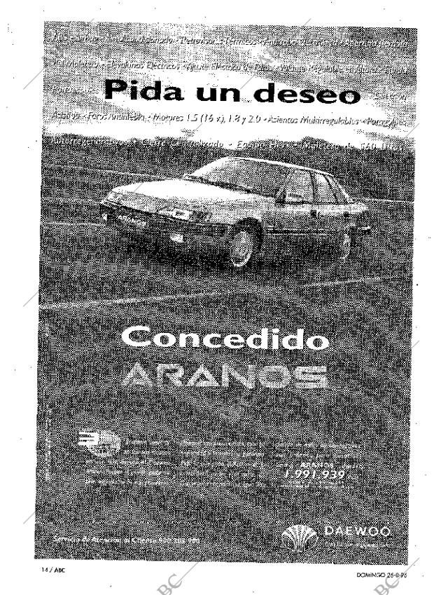 ABC MADRID 25-08-1996 página 14