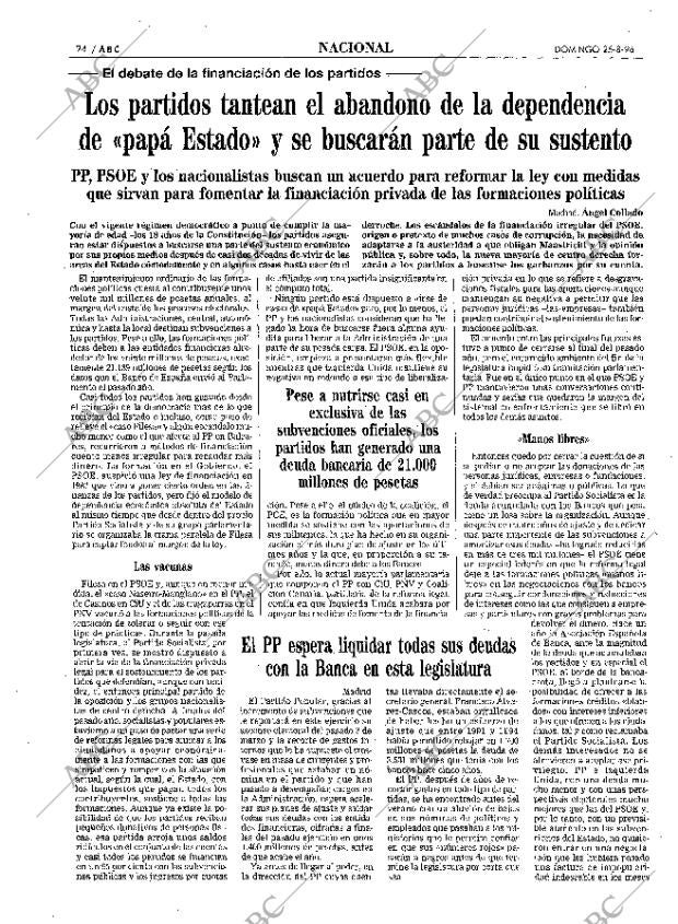 ABC MADRID 25-08-1996 página 24