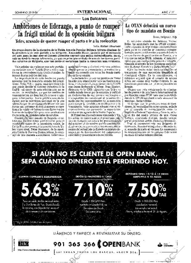 ABC MADRID 25-08-1996 página 37