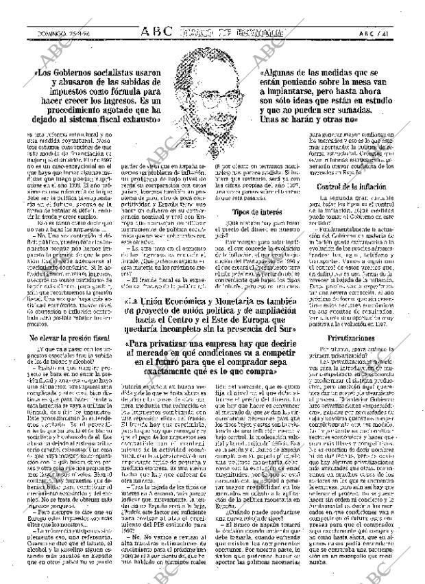 ABC MADRID 25-08-1996 página 41