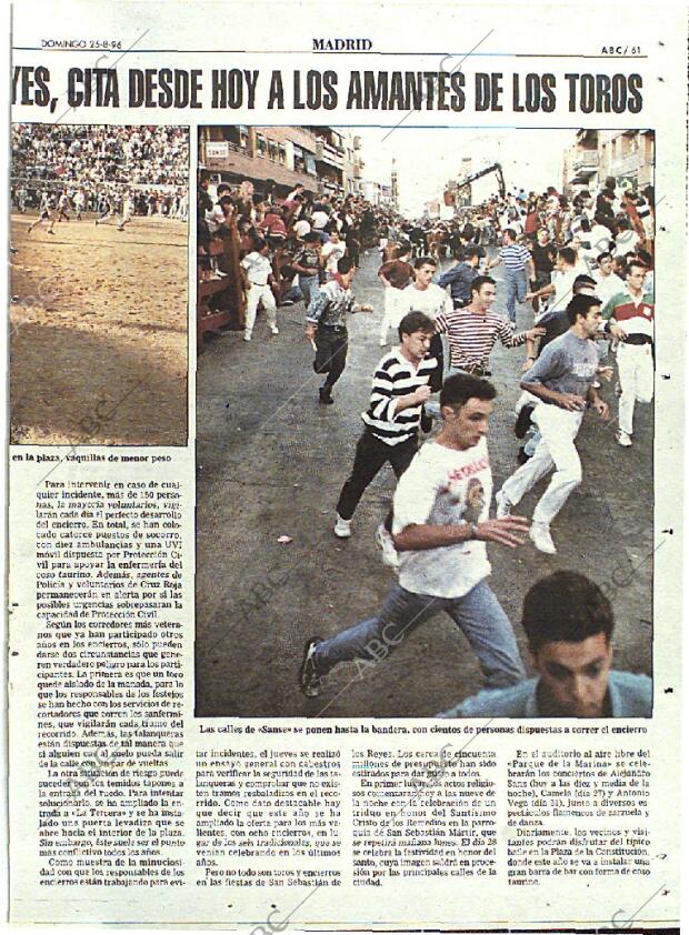 ABC MADRID 25-08-1996 página 61