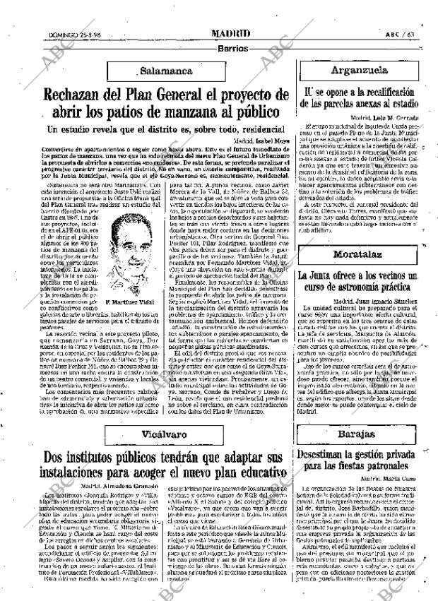 ABC MADRID 25-08-1996 página 63