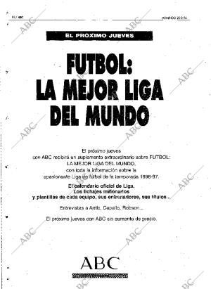 ABC MADRID 25-08-1996 página 82