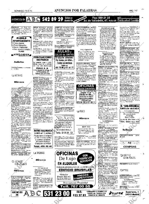 ABC MADRID 25-08-1996 página 97