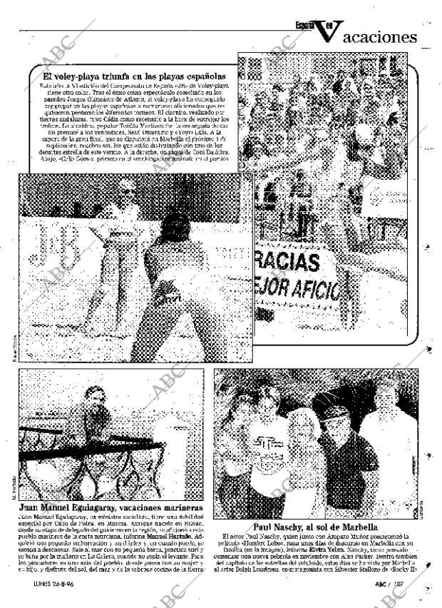 ABC MADRID 26-08-1996 página 107