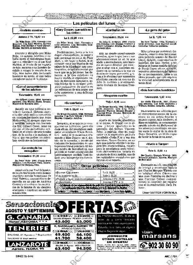 ABC MADRID 26-08-1996 página 109
