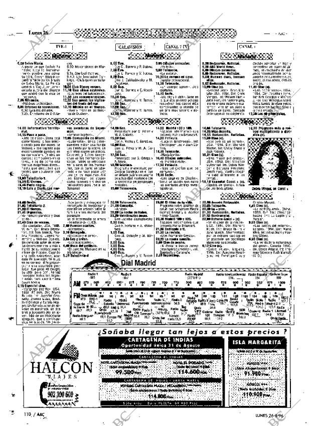 ABC MADRID 26-08-1996 página 110