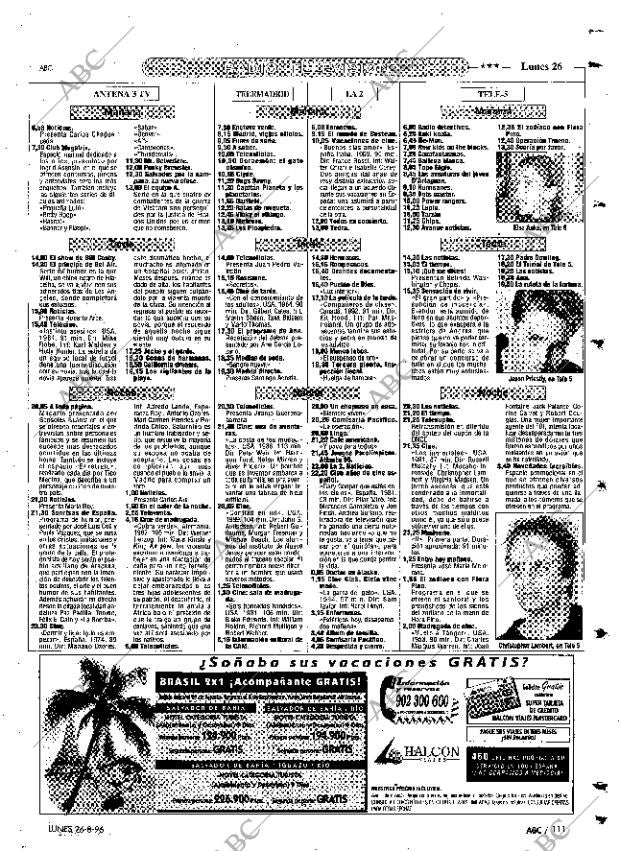 ABC MADRID 26-08-1996 página 111
