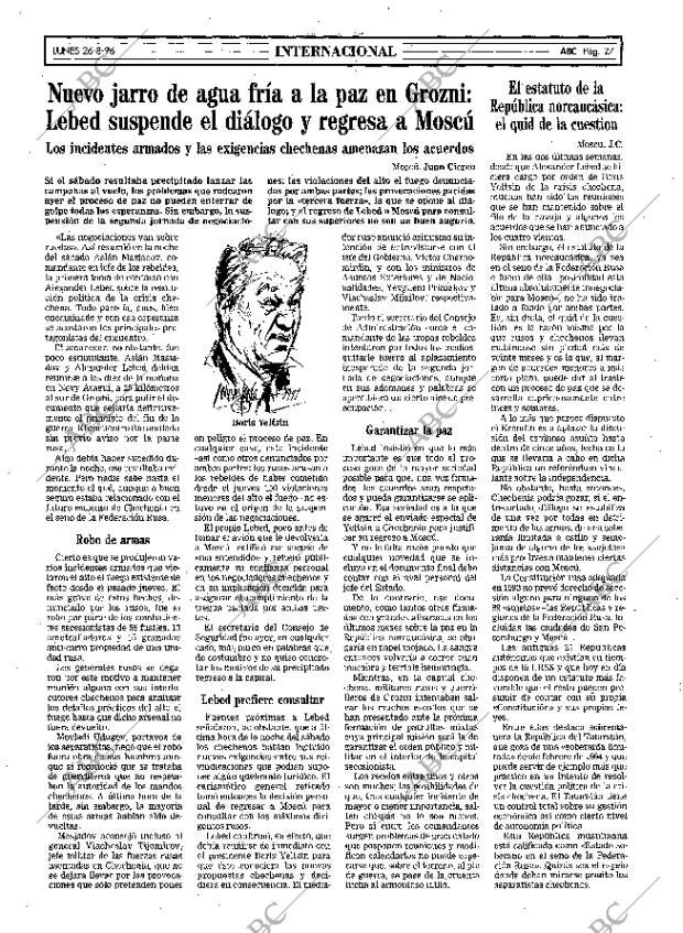 ABC MADRID 26-08-1996 página 27