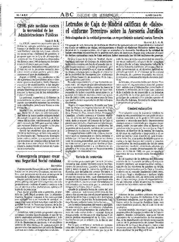 ABC MADRID 26-08-1996 página 36