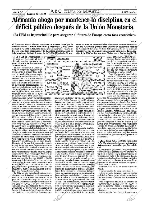 ABC MADRID 26-08-1996 página 40