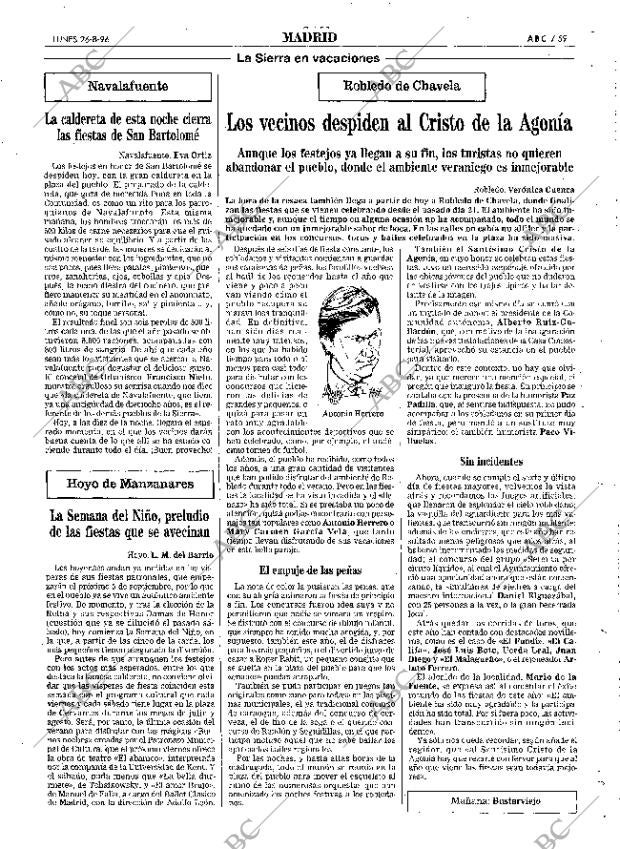 ABC MADRID 26-08-1996 página 59