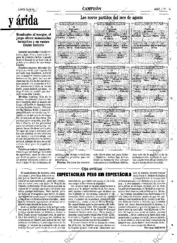 ABC MADRID 26-08-1996 página 71