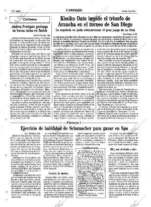 ABC MADRID 26-08-1996 página 72