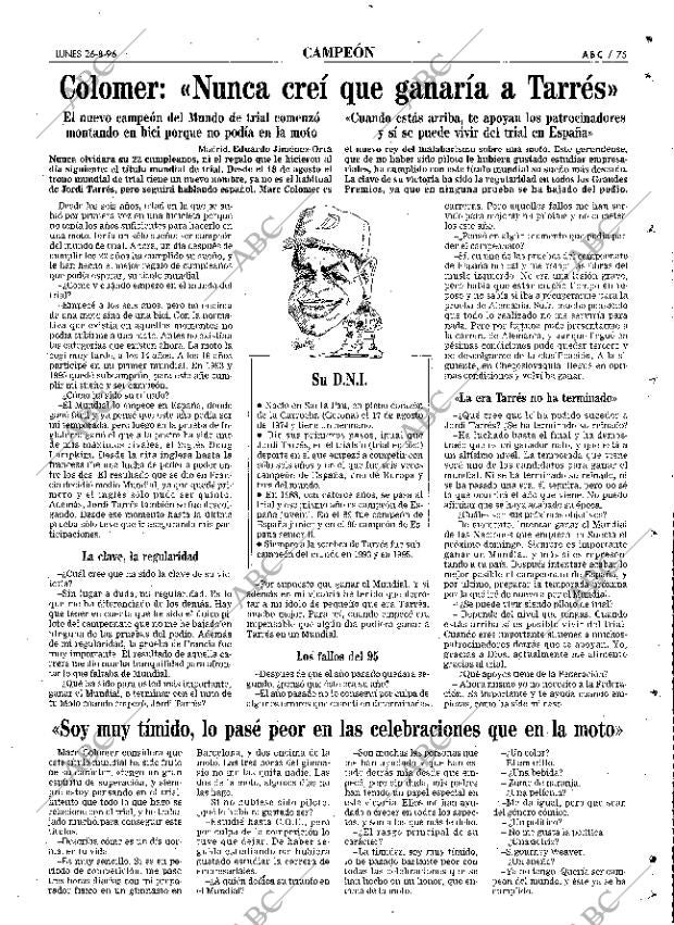 ABC MADRID 26-08-1996 página 75
