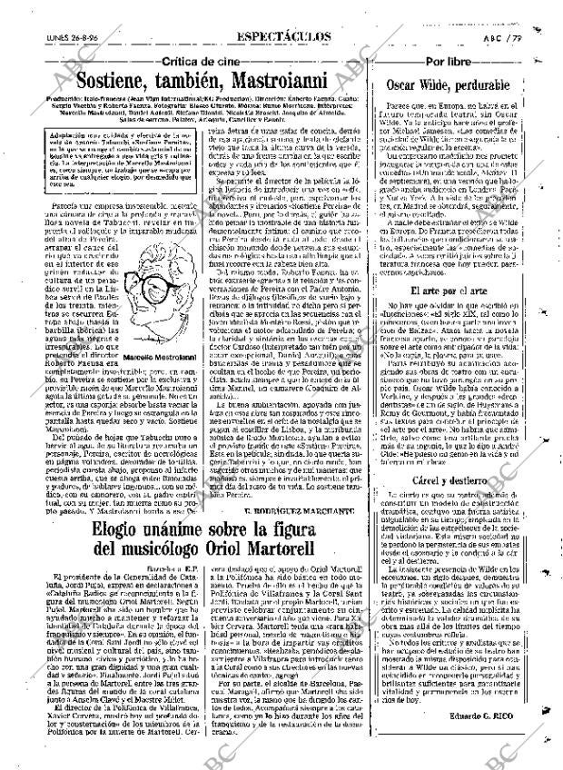 ABC MADRID 26-08-1996 página 79