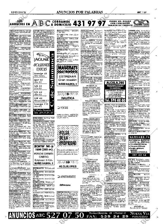 ABC MADRID 26-08-1996 página 89