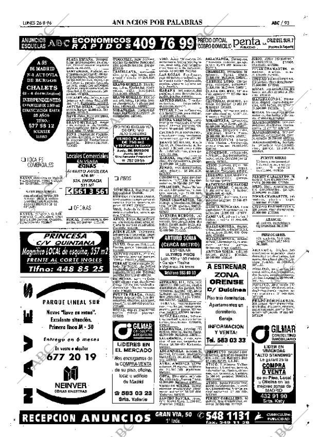 ABC MADRID 26-08-1996 página 93