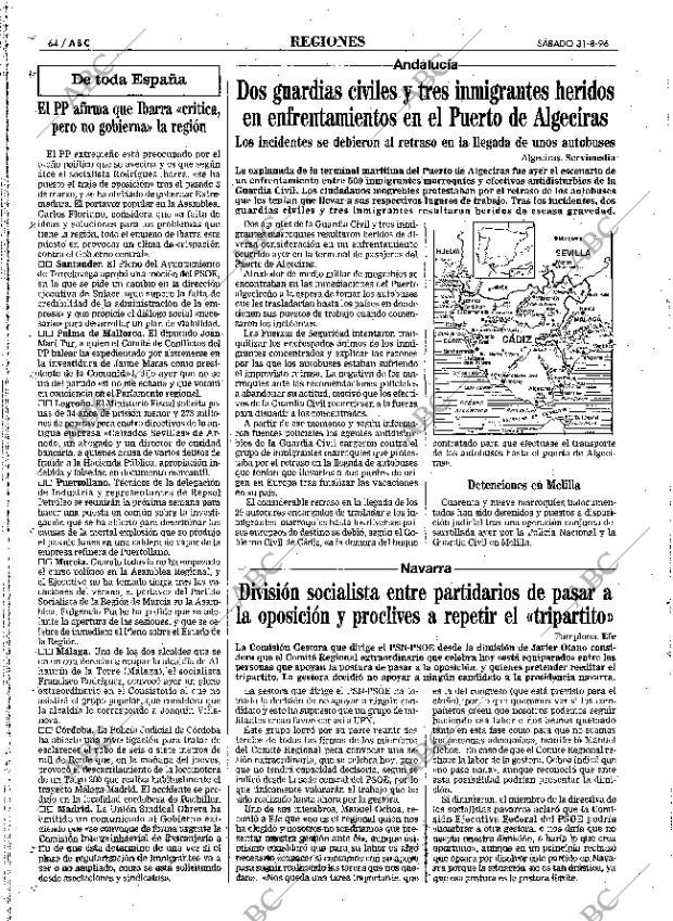 ABC MADRID 31-08-1996 página 64