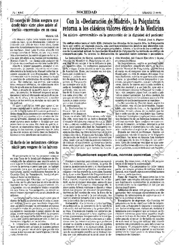 ABC MADRID 31-08-1996 página 72