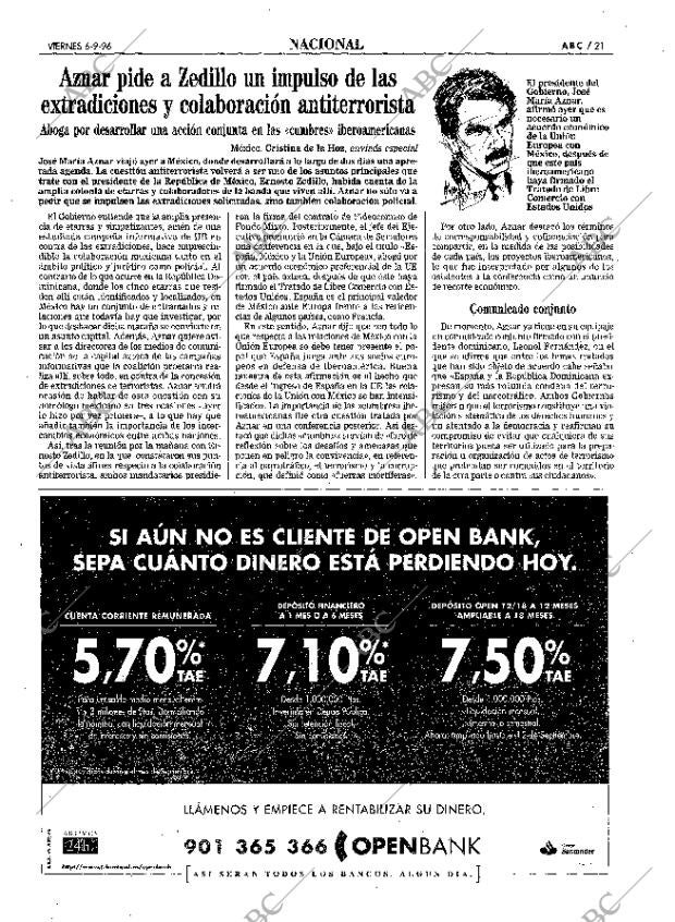 ABC MADRID 06-09-1996 página 21