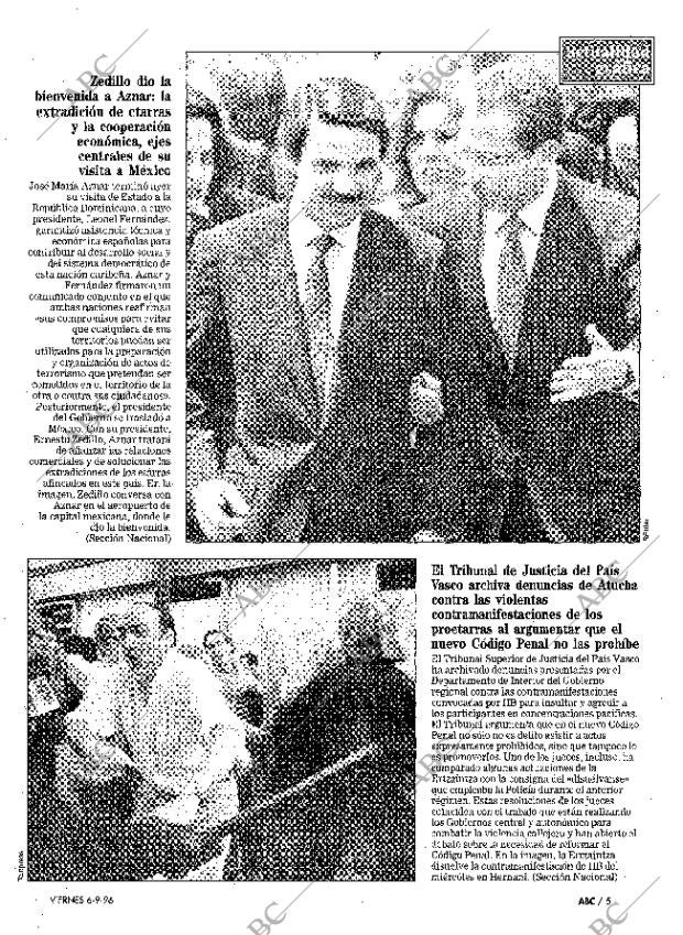 ABC MADRID 06-09-1996 página 5