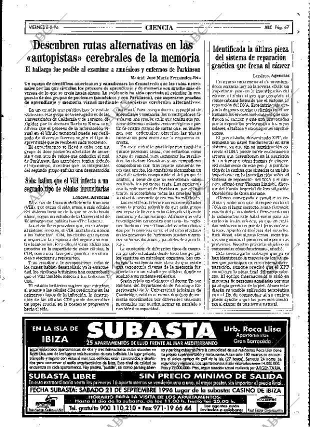 ABC MADRID 06-09-1996 página 67