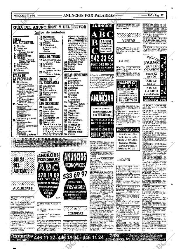 ABC MADRID 11-09-1996 página 97