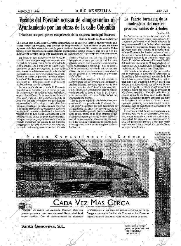 ABC SEVILLA 11-09-1996 página 43