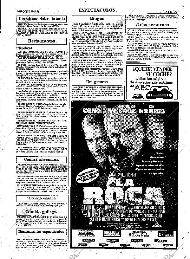 ABC SEVILLA 11-09-1996 página 77