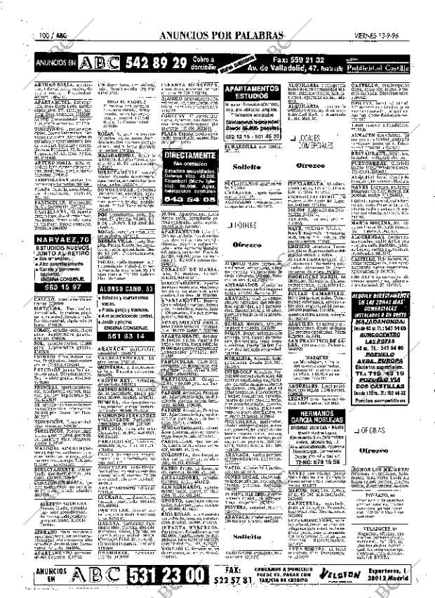 ABC MADRID 13-09-1996 página 100