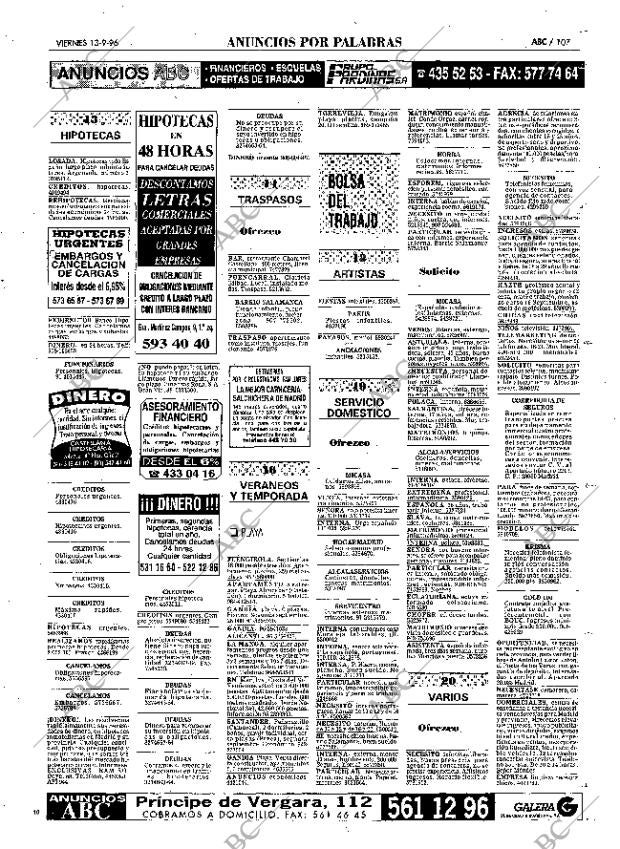 ABC MADRID 13-09-1996 página 107